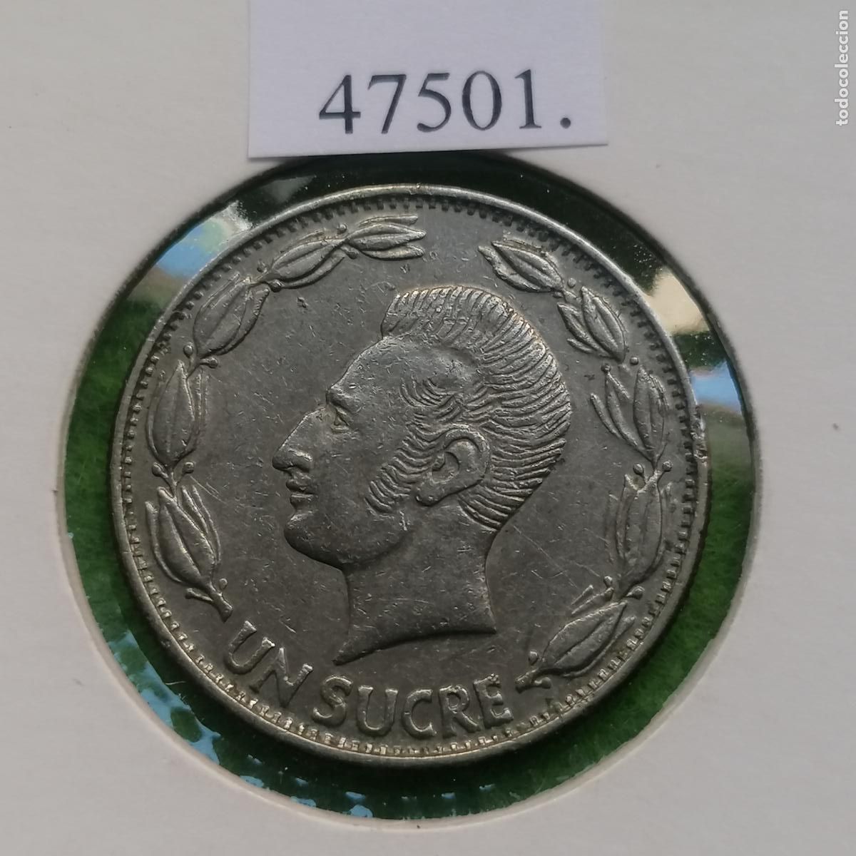 Monedas antiguas de Am&eacute;rica: Ecuador 1 sucre 1978
