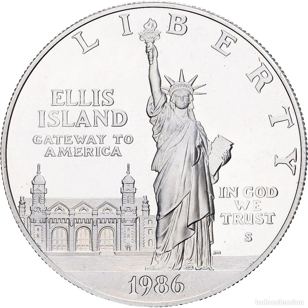 Monedas antiguas de Am&eacute;rica: [#1551433] Estados Unidos, Dollar, 1986, U.S. Mint, Prueba, Plata, EBC+, KM:214