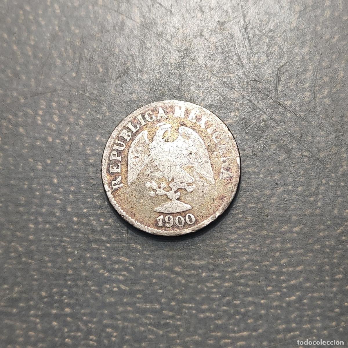 Monedas antiguas de Am&eacute;rica: MEXICO 10 CENTAVOS 1900 MBC