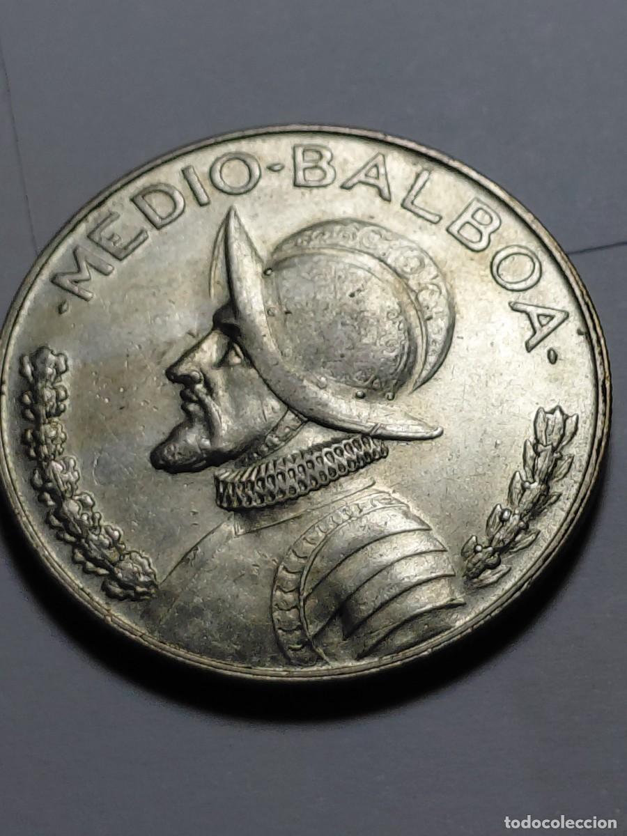 Monedas antiguas de Am&eacute;rica: PANAMA - 1/2 BALBOA 1968 KM12a1 - PLATA