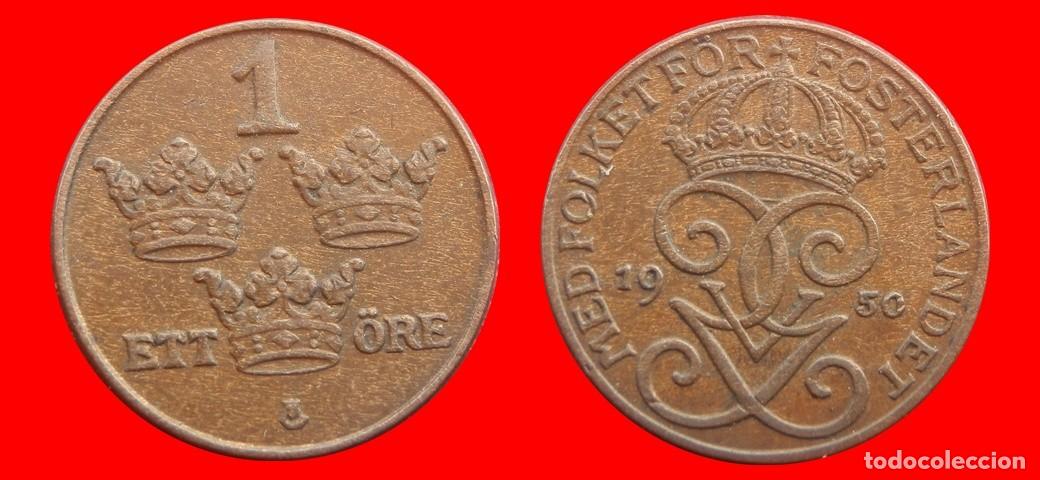 Monedas antiguas de Am&eacute;rica: 1 ORE 1950 BRONCE SUECIA-151401