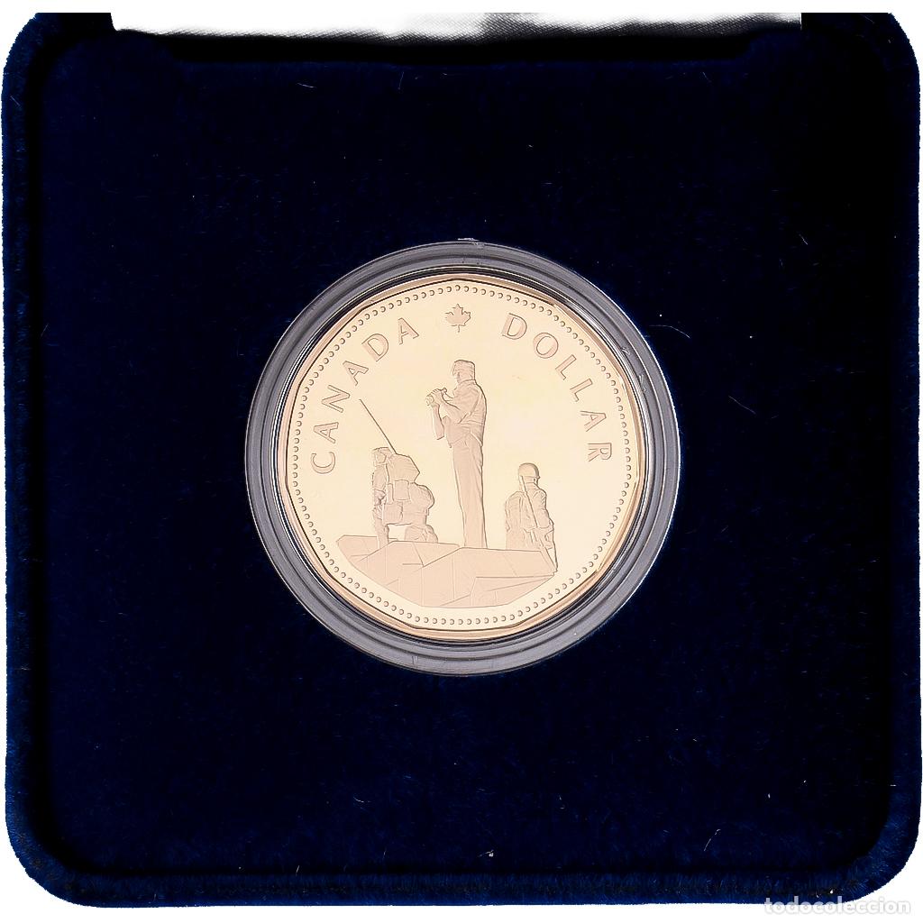 Monedas antiguas de Am&eacute;rica: [#1545499] Canad&aacute;, 1 Dollar, Peacekeeping, 1995, Royal Canadian Mint, Prueba, Copper