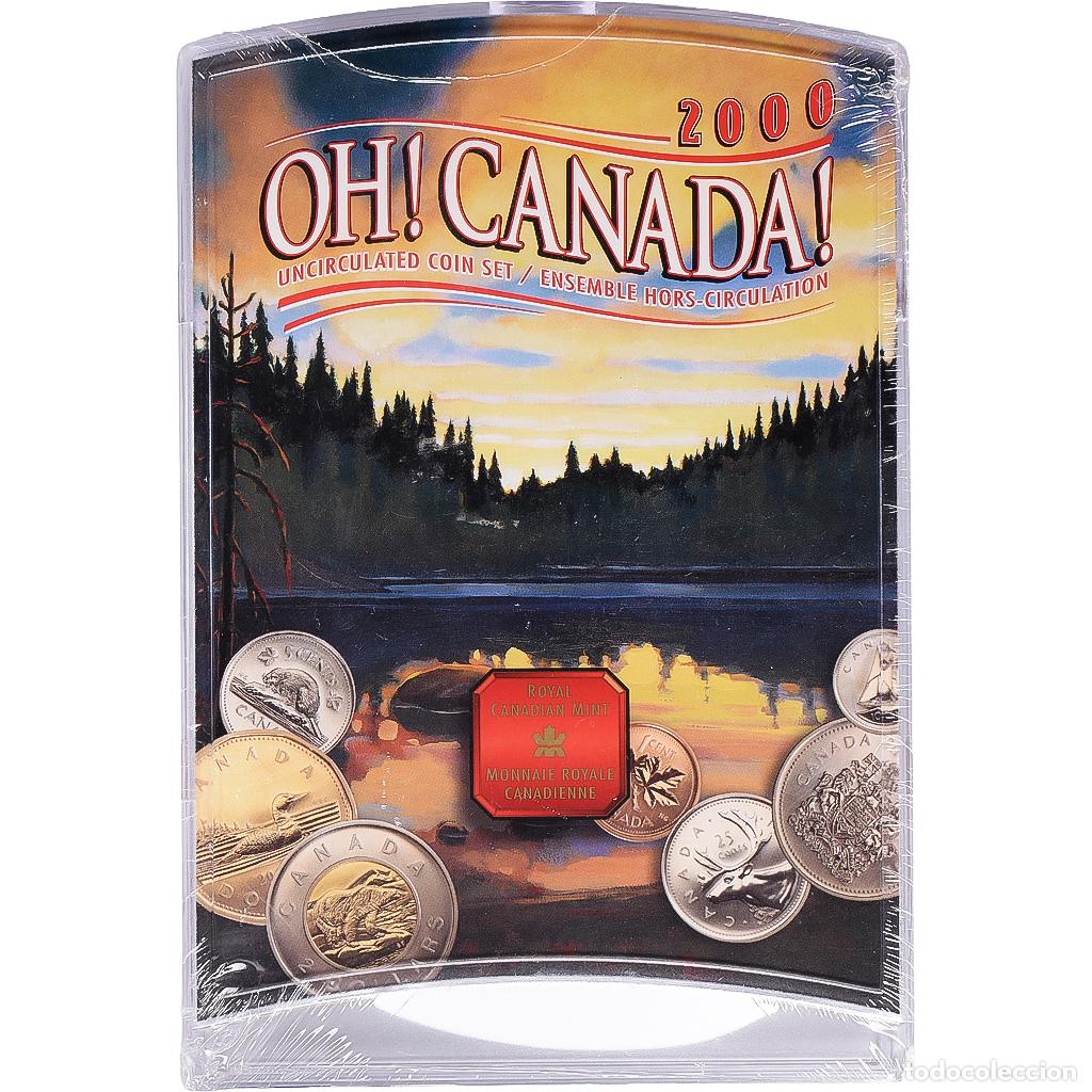 Monedas antiguas de Am&eacute;rica: [#1545606] Canad&aacute;, Set 1 Cent - 1 Dollar, 2000, Royal Canadian Mint, Sin informaci&oacute;n, FDC