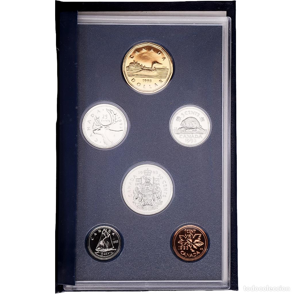 Monedas antiguas de Am&eacute;rica: [#1545607] Canad&aacute;, Set 1 Cent - 1 Dollar, 1993, Royal Canadian Mint, Specimen Set, Sin