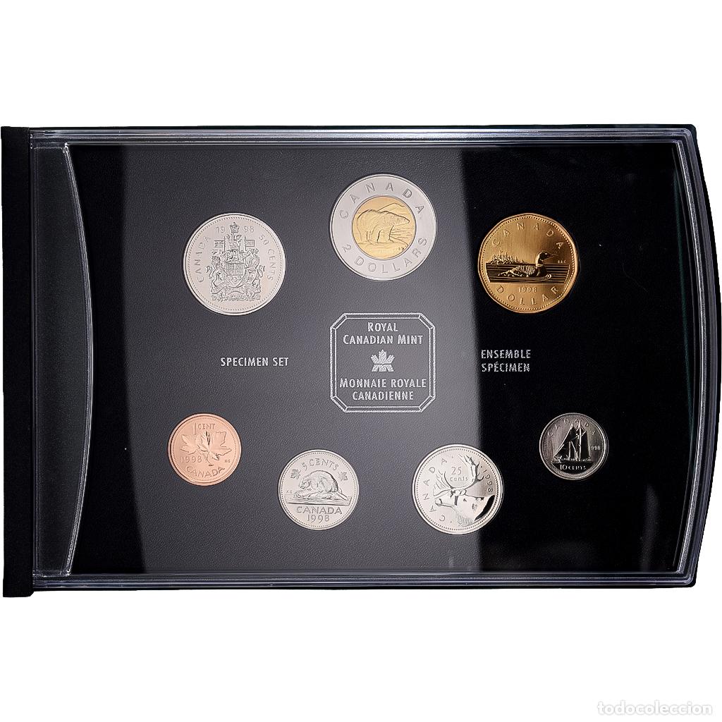 Monedas antiguas de Am&eacute;rica: [#1545648] Canad&aacute;, Set, 1998, Royal Canadian Mint, Specimen Set, Sin informaci&oacute;n, FDC