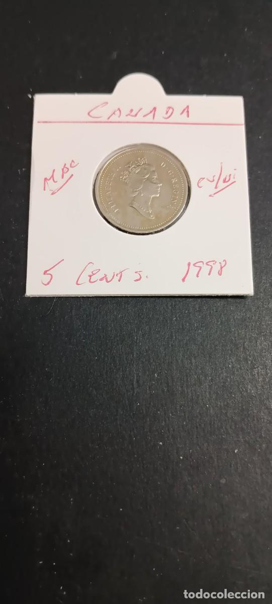 Old Coins of America: CANADA 5 CENTAVOS 1998 MBC KM=182 (CUPRONIQUEL)