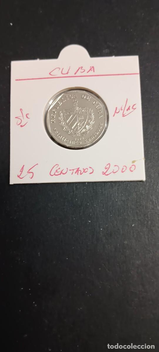 Monedas antiguas de Am&eacute;rica: CUBA 25 CENTAVOS 2000 S/C KM=577.2 (NIQUEL-ACERO) TRINIDAD