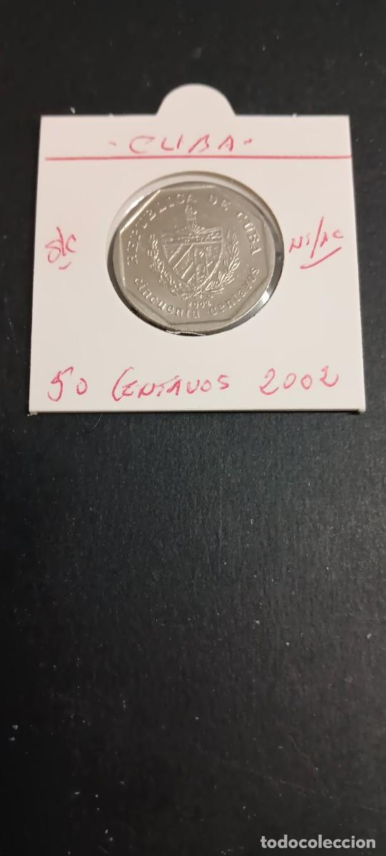 Monedas antiguas de Am&eacute;rica: CUBA 50 CENTAVOS 2002 S/C KM=578.2 (NIQUEL-ACERO)CATEDRAL DE LA HABANA