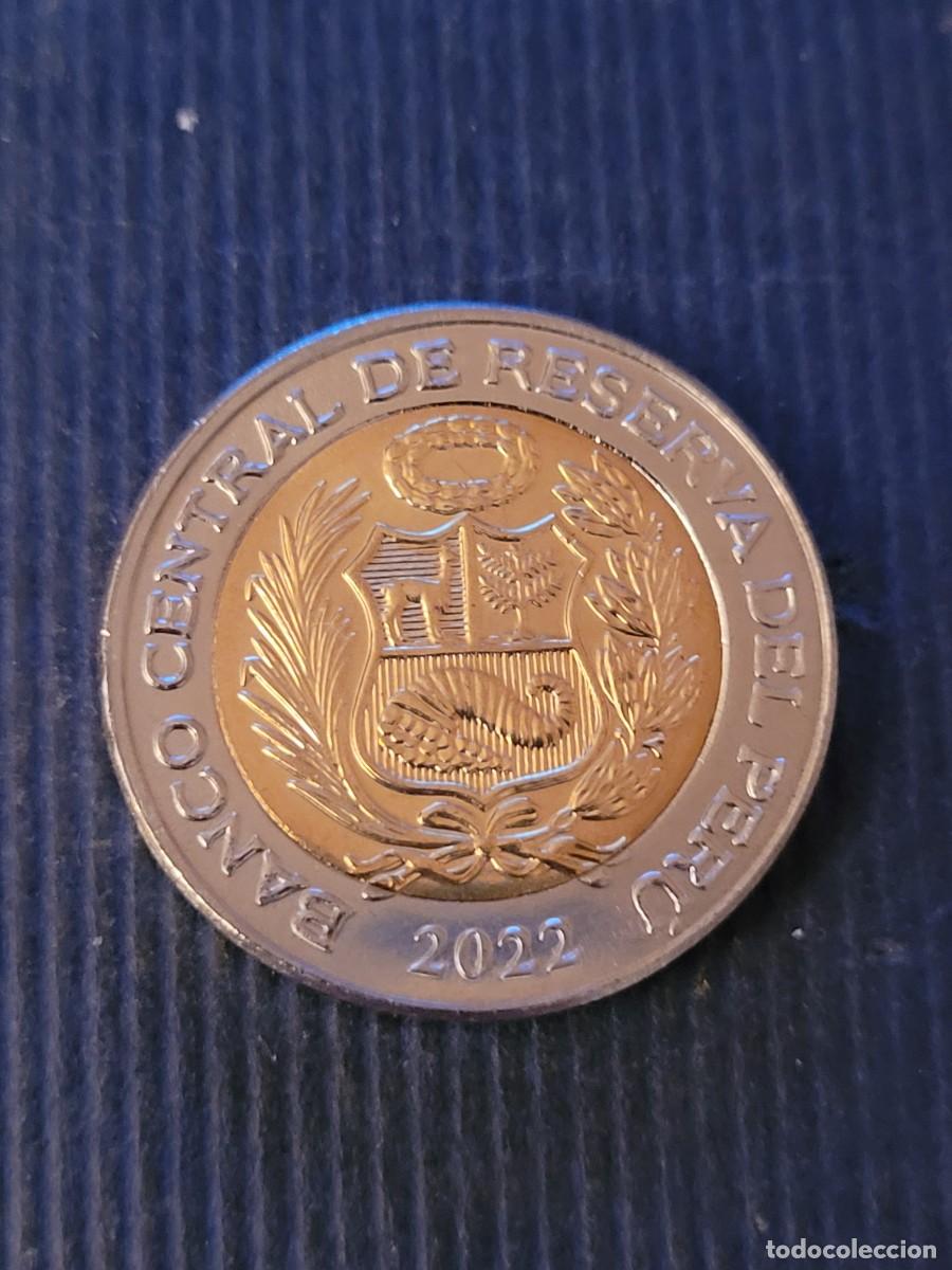 Monedas antiguas de Am&eacute;rica: Moneda 2 soles 2022 Per&uacute; S/C