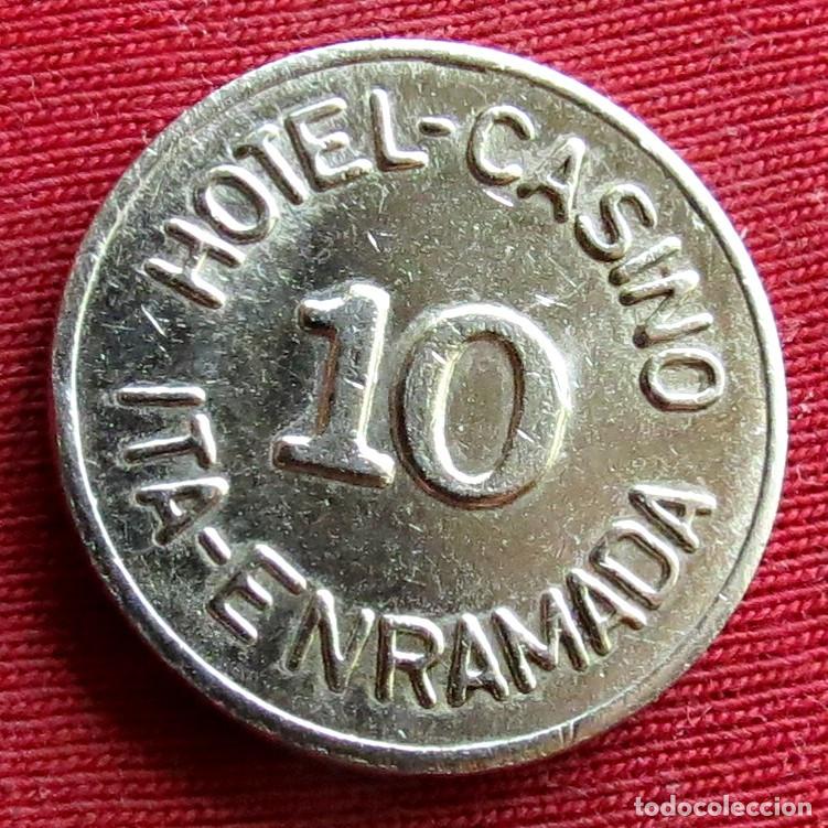 Monedas antiguas de Am&eacute;rica: Paraguay Casino hotel Ita-Enramada 10
