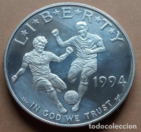Monedas antiguas de Am&eacute;rica: ESTADOS UNIDOS DE AMERICA - 1 D&Oacute;LAR 1994 S (WORLD CUP F&Uacute;TBOL USA94)