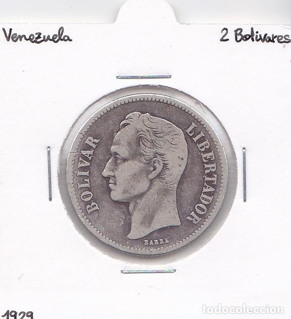 Monedas antiguas de Am&eacute;rica: VENEZUELA 2 BOL&Iacute;VARES 1929 REP&Uacute;BLICA DE VENEZUELA