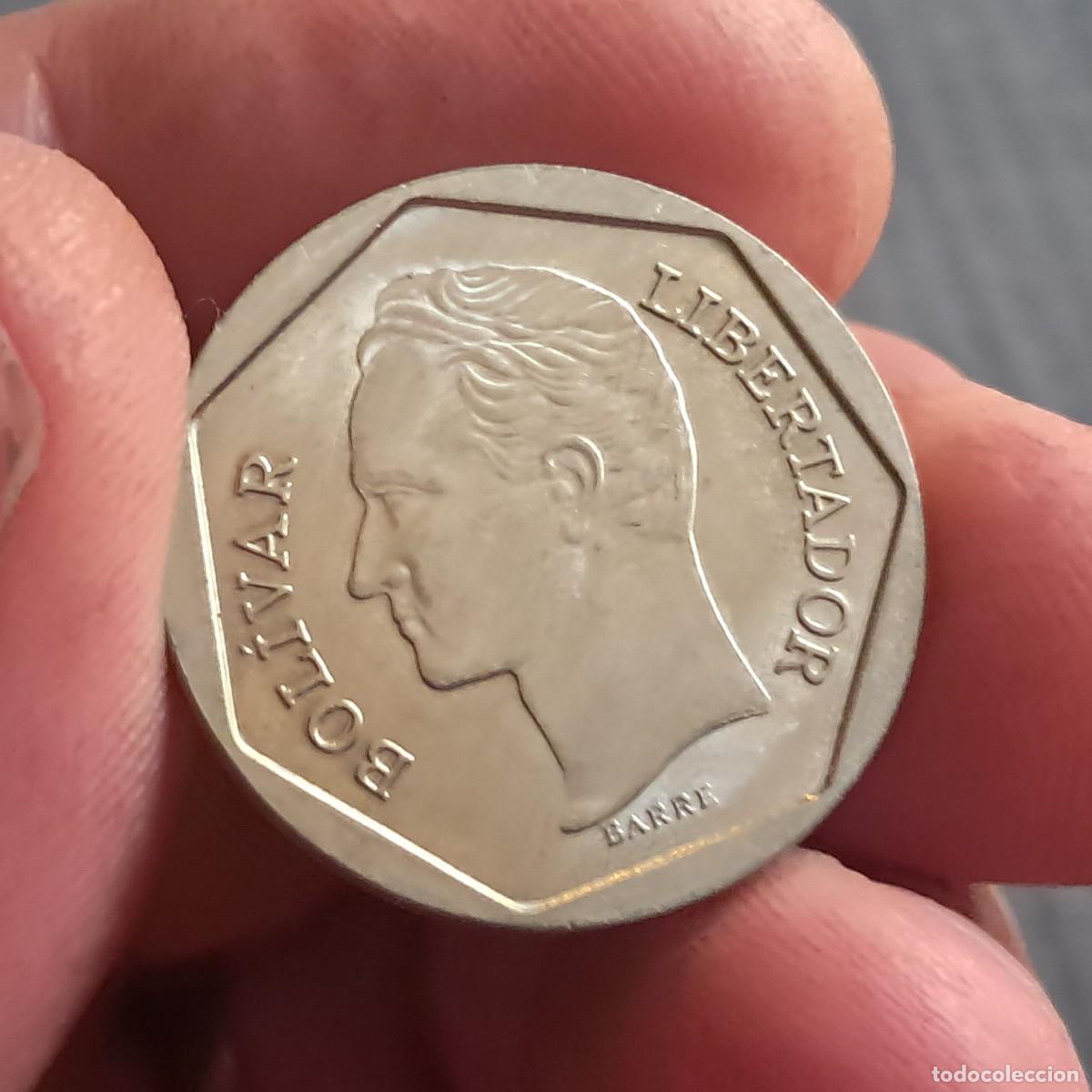 Monedas antiguas de Am&eacute;rica: MONEDA DE VENEZUELA 100 BOL&Iacute;VARES 1998 AU, Y# 78.1.