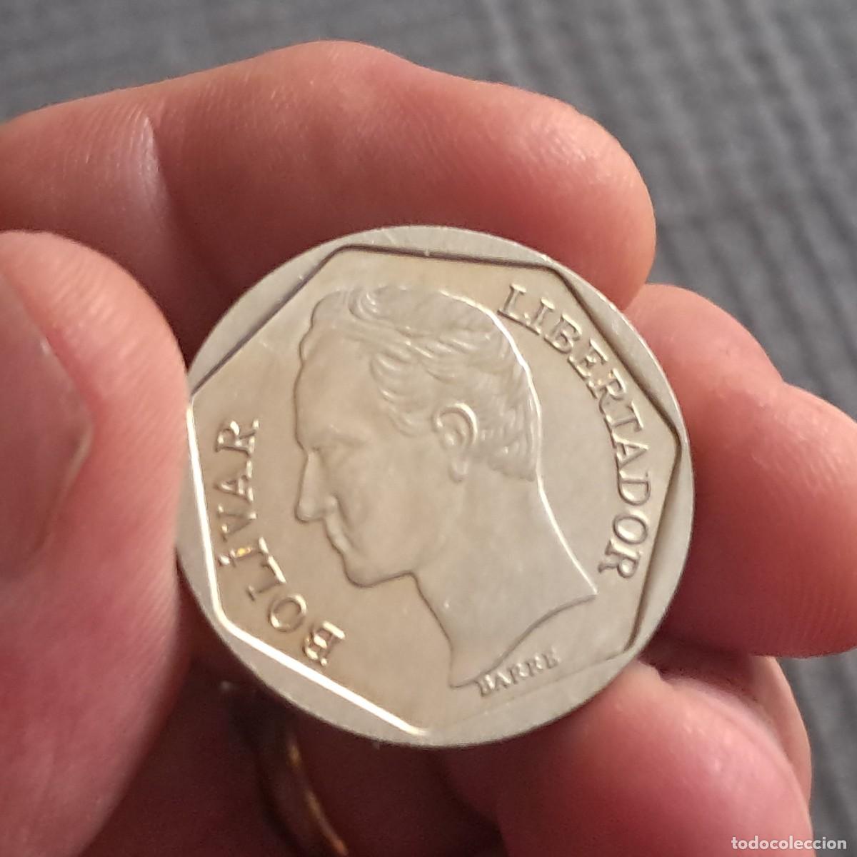 Monedas antiguas de Am&eacute;rica: MONEDA DE VENEZUELA 500 BOL&Iacute;VARES 1998 XF, Y# 79.1.