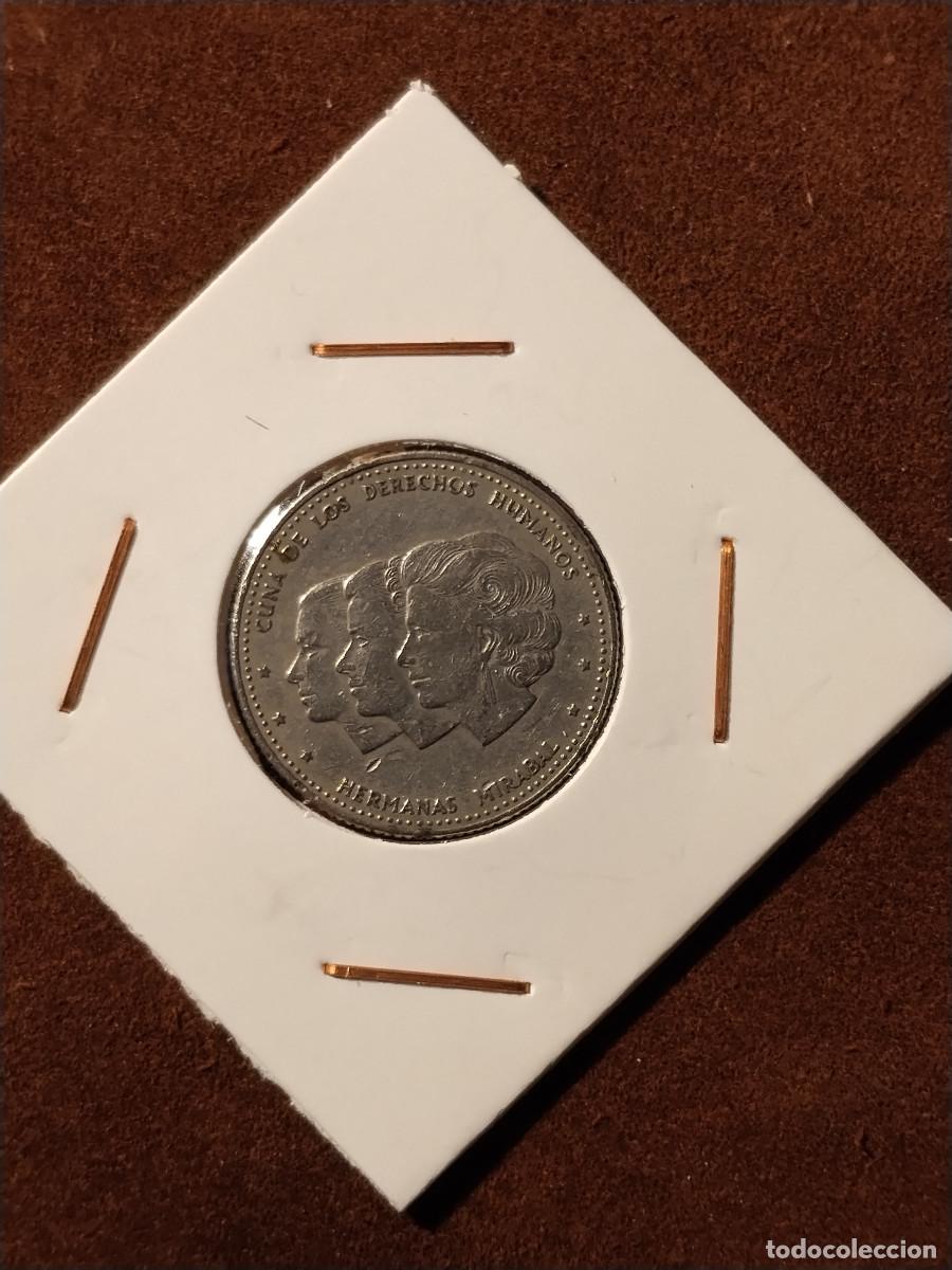 Monedas antiguas de Am&eacute;rica: Rep&uacute;blica Dominicana &middot; Hermanas Mirabal &middot; Centenario de los Derechos Humanos &middot; Conmemorativa