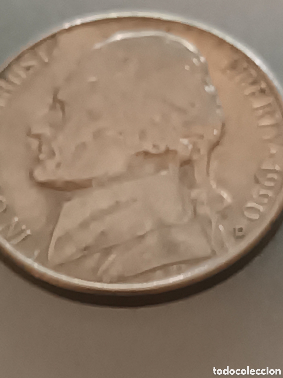 Monedas antiguas de Am&eacute;rica: MONEDA DE 5 CENTAVOS ESTADOS UNIDOS A&Ntilde;O 1990