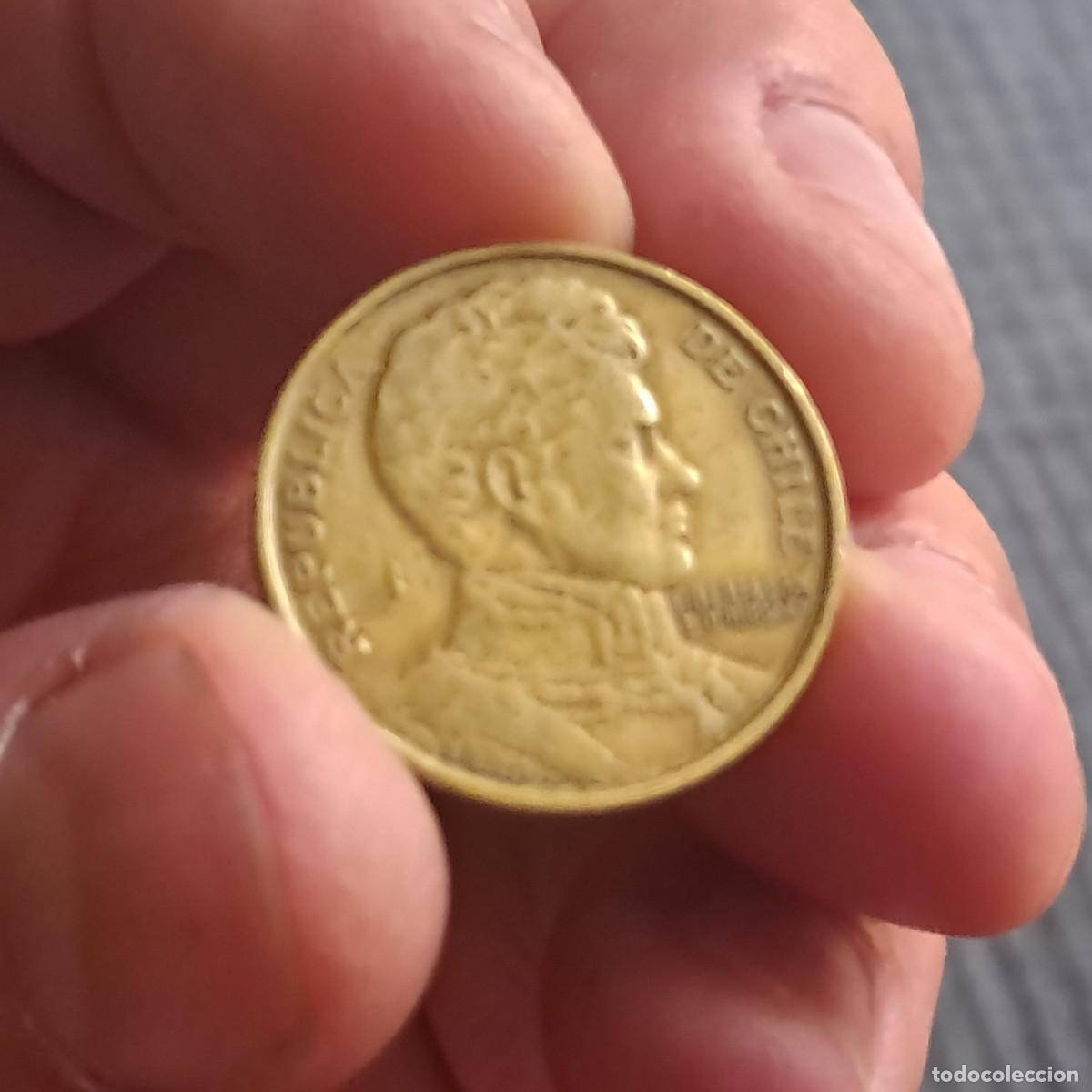 Monedas antiguas de Am&eacute;rica: MONEDA DE CHILE 1 PESO 1979 So F, KM# 208a.