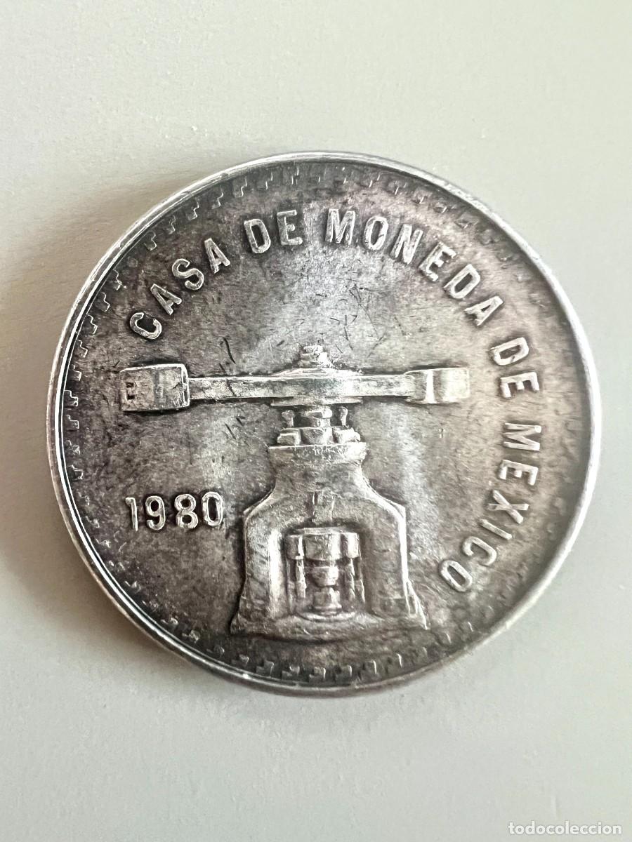 Monedas antiguas de Am&eacute;rica: ONZA MEXICO PRENSA 1980