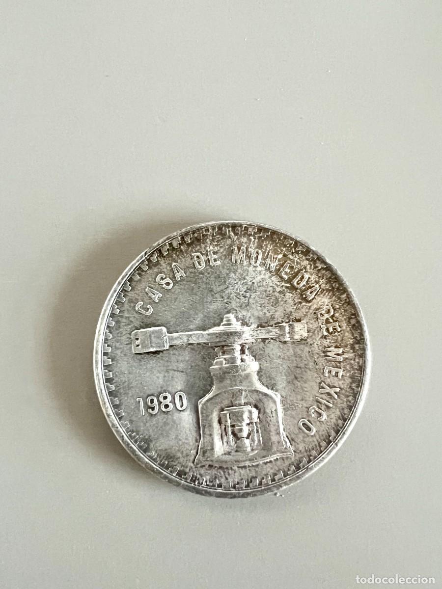 Monedas antiguas de Am&eacute;rica: ONZA MEXICO PRENSA 1980