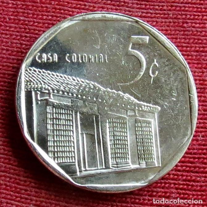 Monedas antiguas de Am&eacute;rica: Cuba 5 centavos 1998 KM# 575.2 Lt 282 *V2
