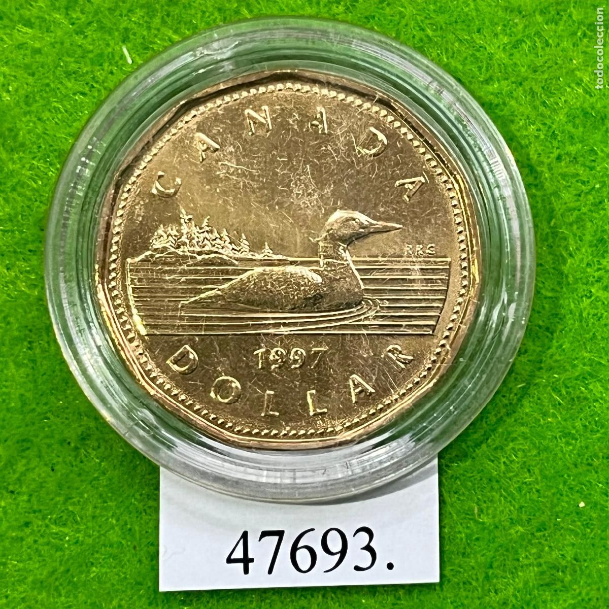 Monedas antiguas de Am&eacute;rica: Canad&aacute; 1 d&oacute;lar 1997&hellip;&hellip;&hellip;&hellip;