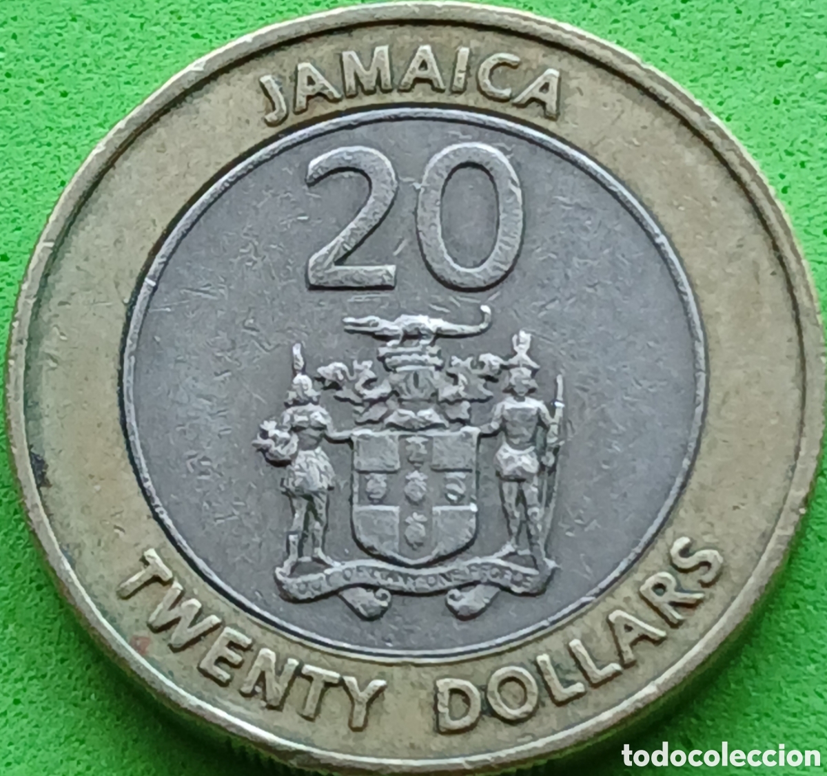Monedas antiguas de Am&eacute;rica: Jamaica 20 dollars 2000 km#182