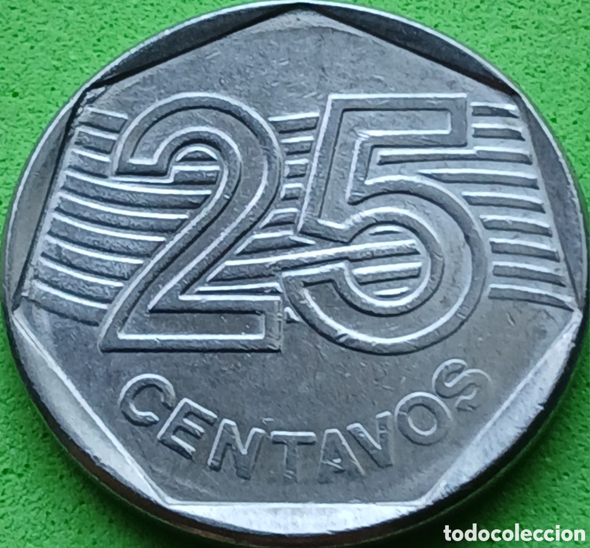 Monedas antiguas de Am&eacute;rica: Brasil 25 centavos 1994 km#634