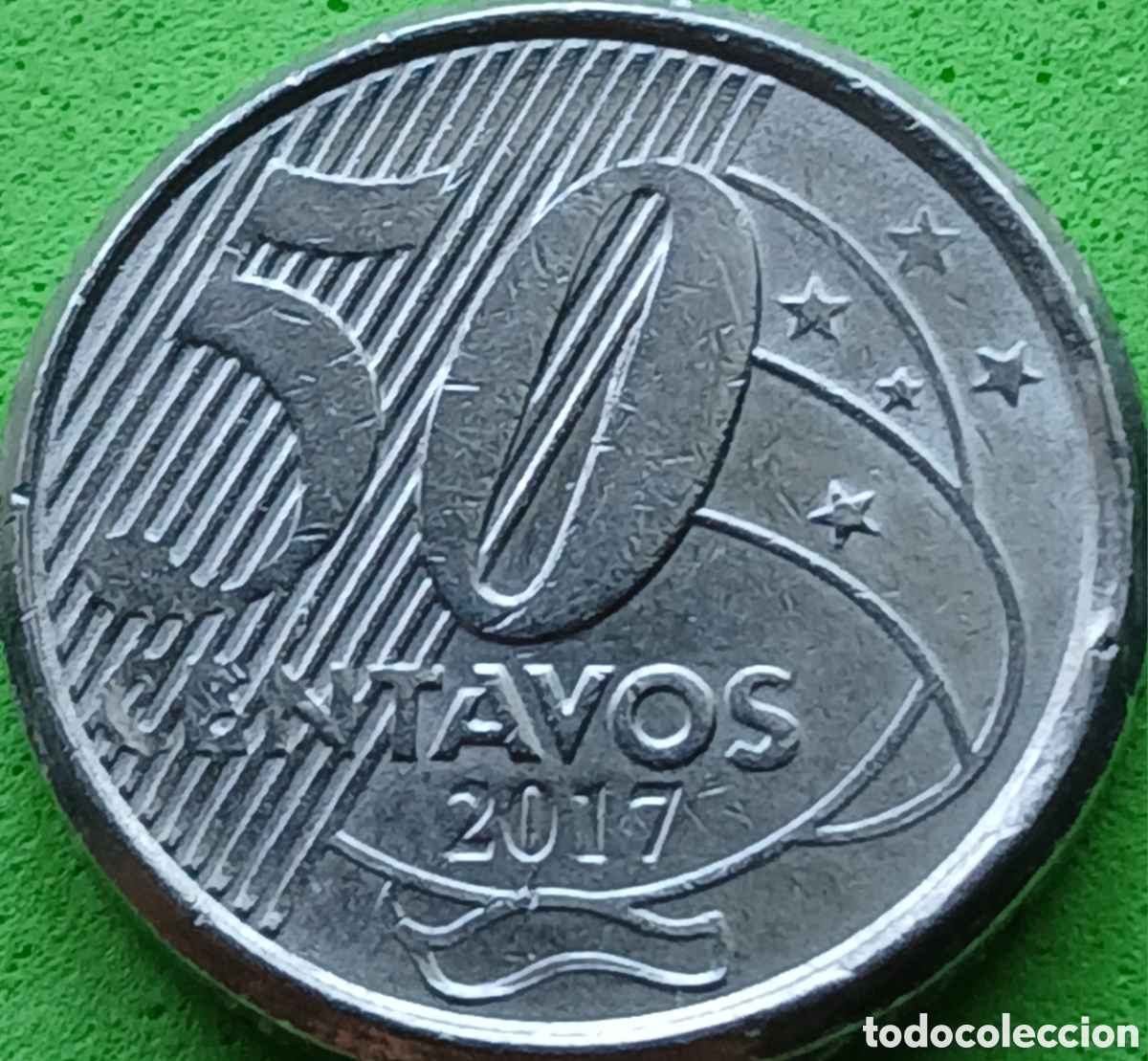 Monedas antiguas de Am&eacute;rica: Brasil 50 centavos 2017 km#651a