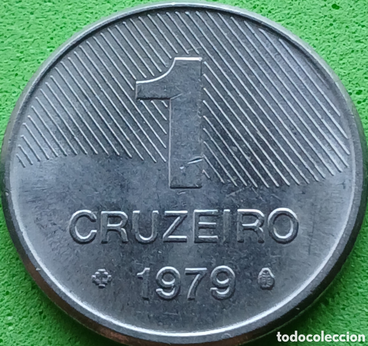 Monedas antiguas de Am&eacute;rica: Brasil 1 cruzeiro 1979 km#590