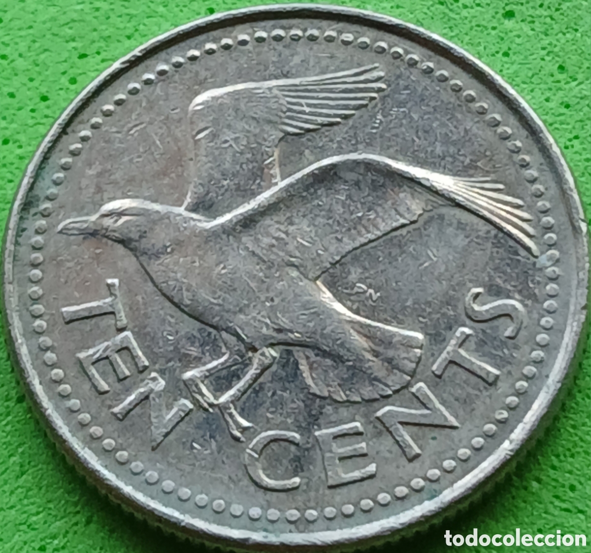 Monedas antiguas de Am&eacute;rica: Barbados ten cents 2000 km#12
