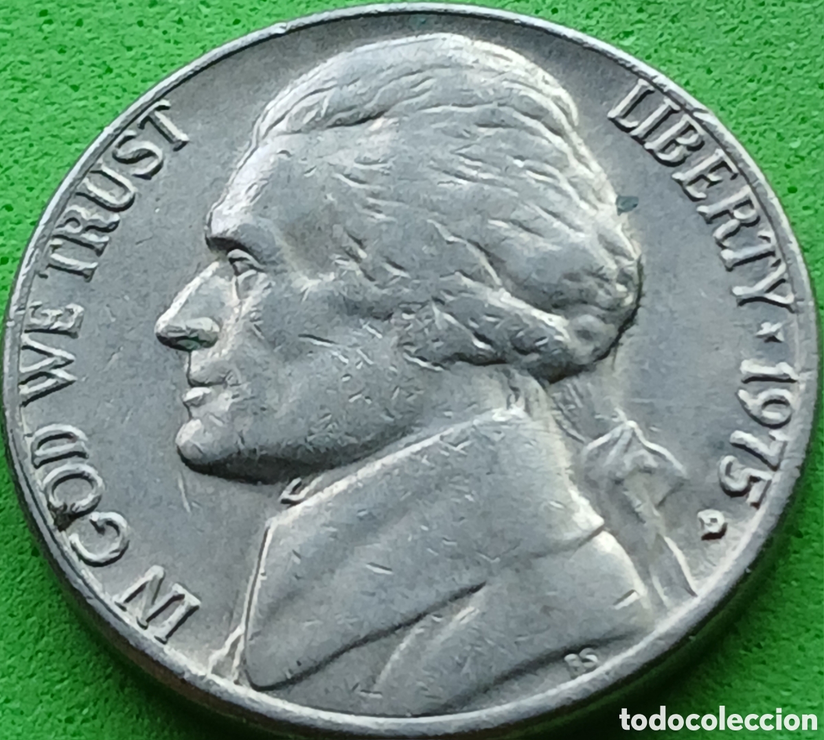 Old Coins of America: USA five cents 1975 D km#A192