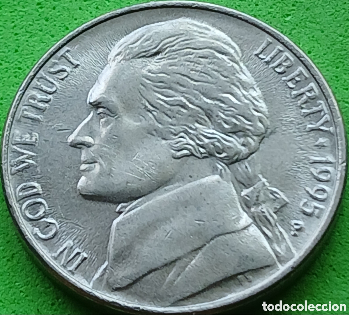 Old Coins of America: USA five cents 1995 P km#A192
