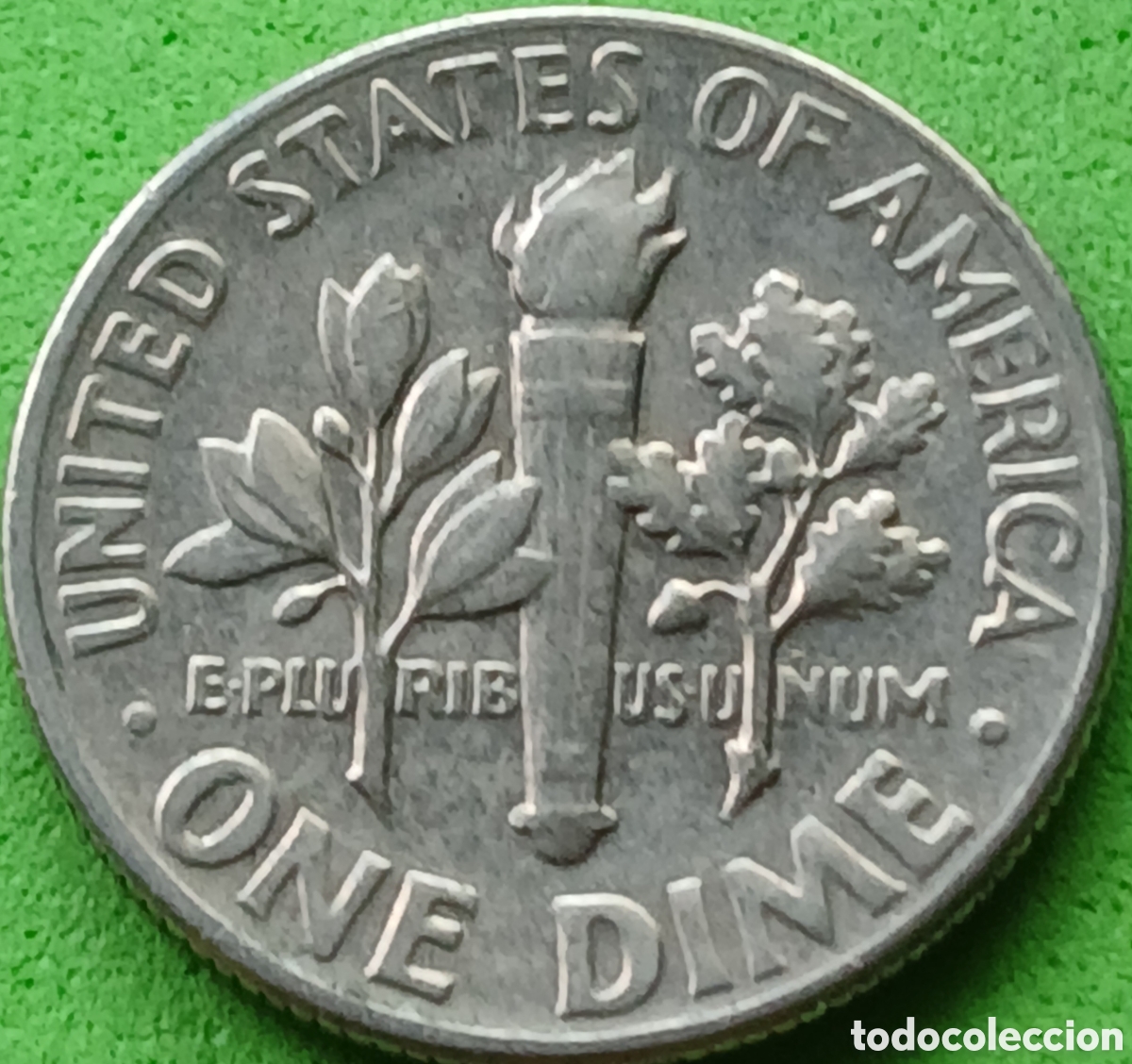 Monedas antiguas de Am&eacute;rica: USA one dime 1965 km#195a
