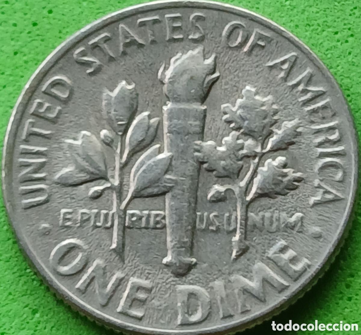 Monedas antiguas de Am&eacute;rica: USA one dime 1967 km#195a