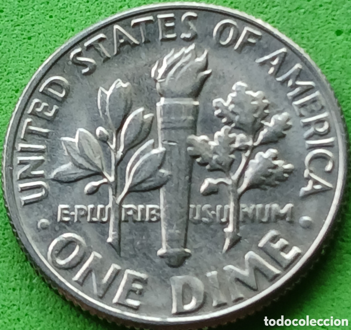 Monedas antiguas de Am&eacute;rica: USA one dime 1980 D km#195a