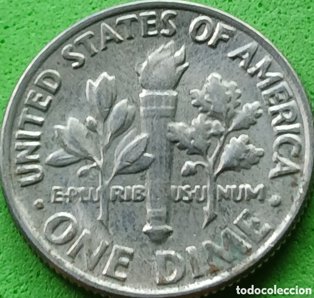 Monedas antiguas de Am&eacute;rica: USA one dime 1983 P km#195a