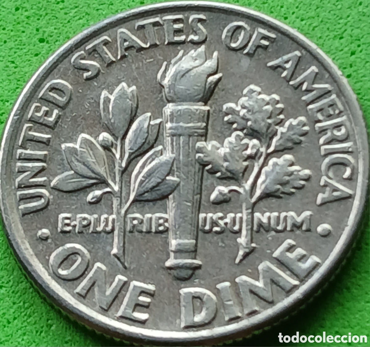 Monedas antiguas de Am&eacute;rica: USA one dime 1993 P km#195a