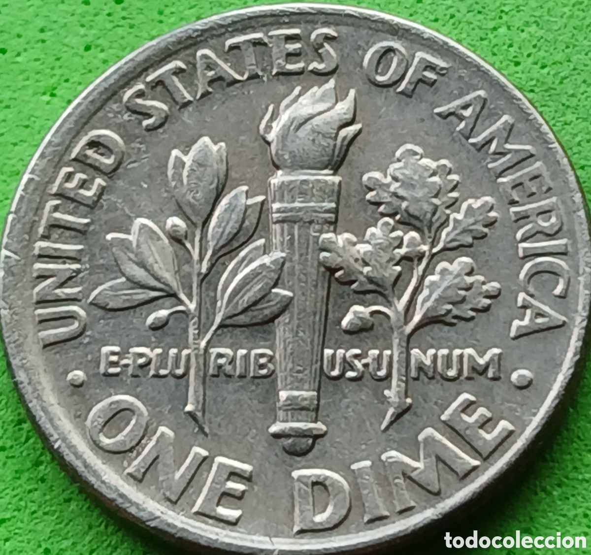 Monedas antiguas de Am&eacute;rica: USA one dime 1995 D km#195a
