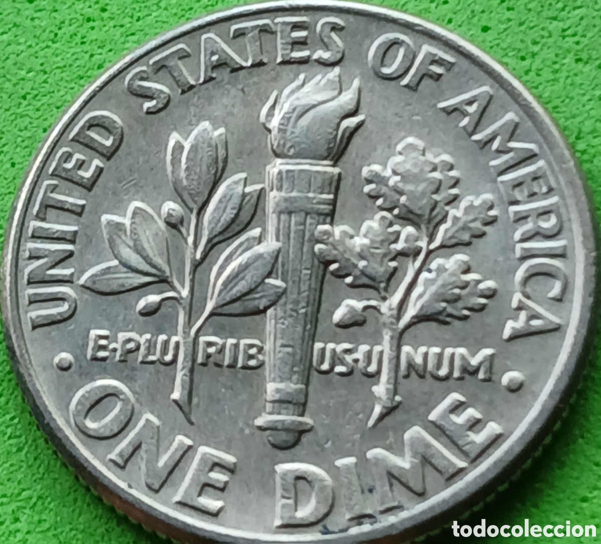 Monedas antiguas de Am&eacute;rica: USA one dime 1996 D km#195a