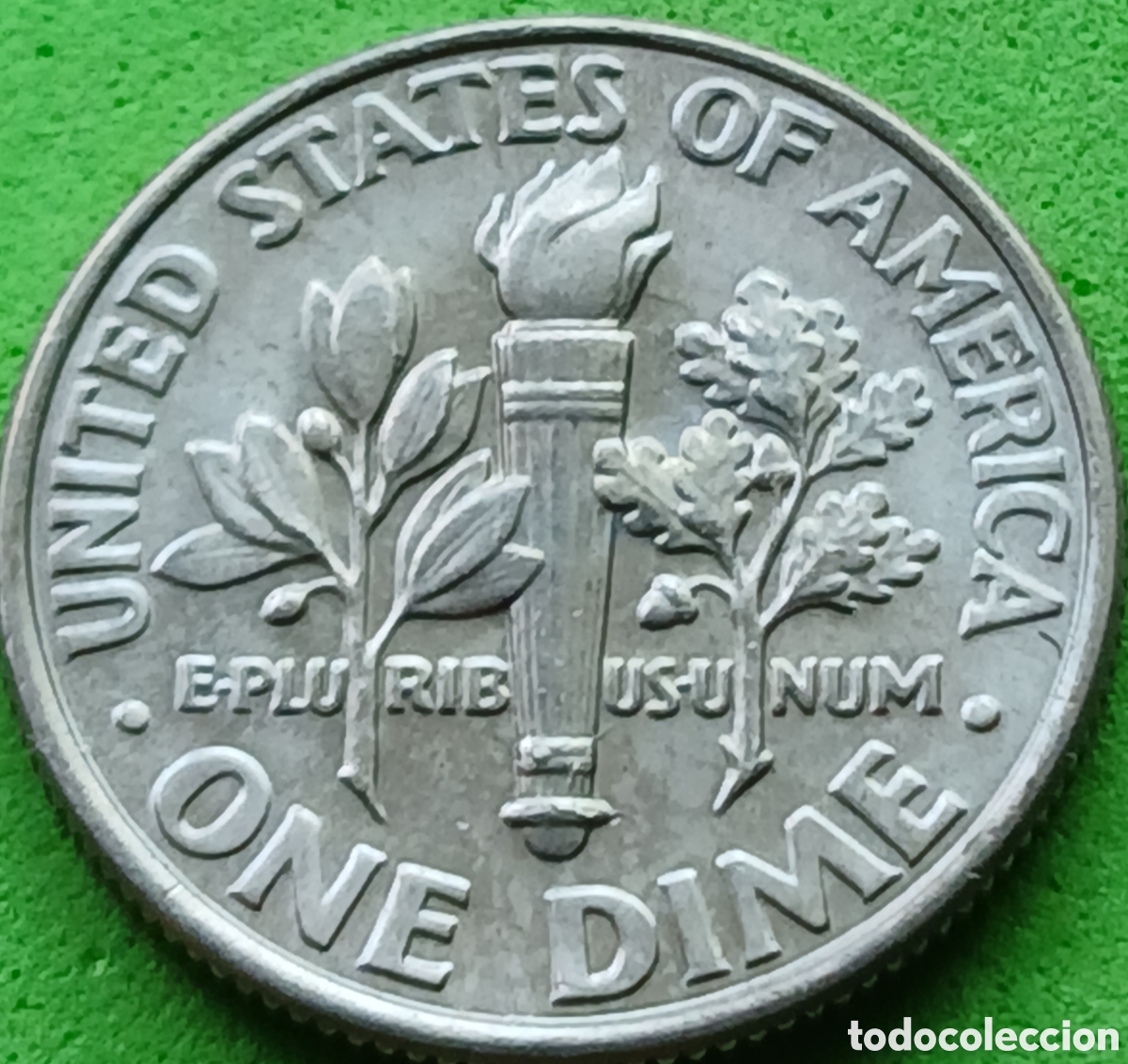 Monedas antiguas de Am&eacute;rica: USA one dime 2007 P km#195a