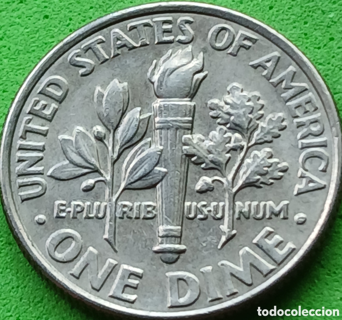 Monedas antiguas de Am&eacute;rica: USA one dime 2007 D km#195a