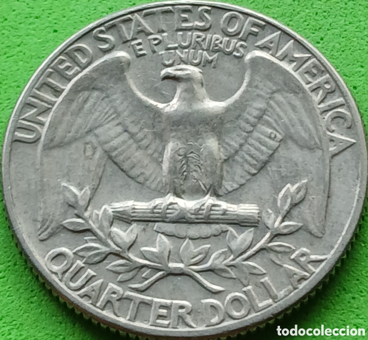 Monedas antiguas de Am&eacute;rica: USA quarter dollar 1965 km#164a