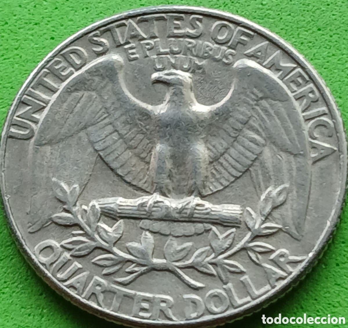 Monedas antiguas de Am&eacute;rica: USA quarter dollar 1973 D km#164a