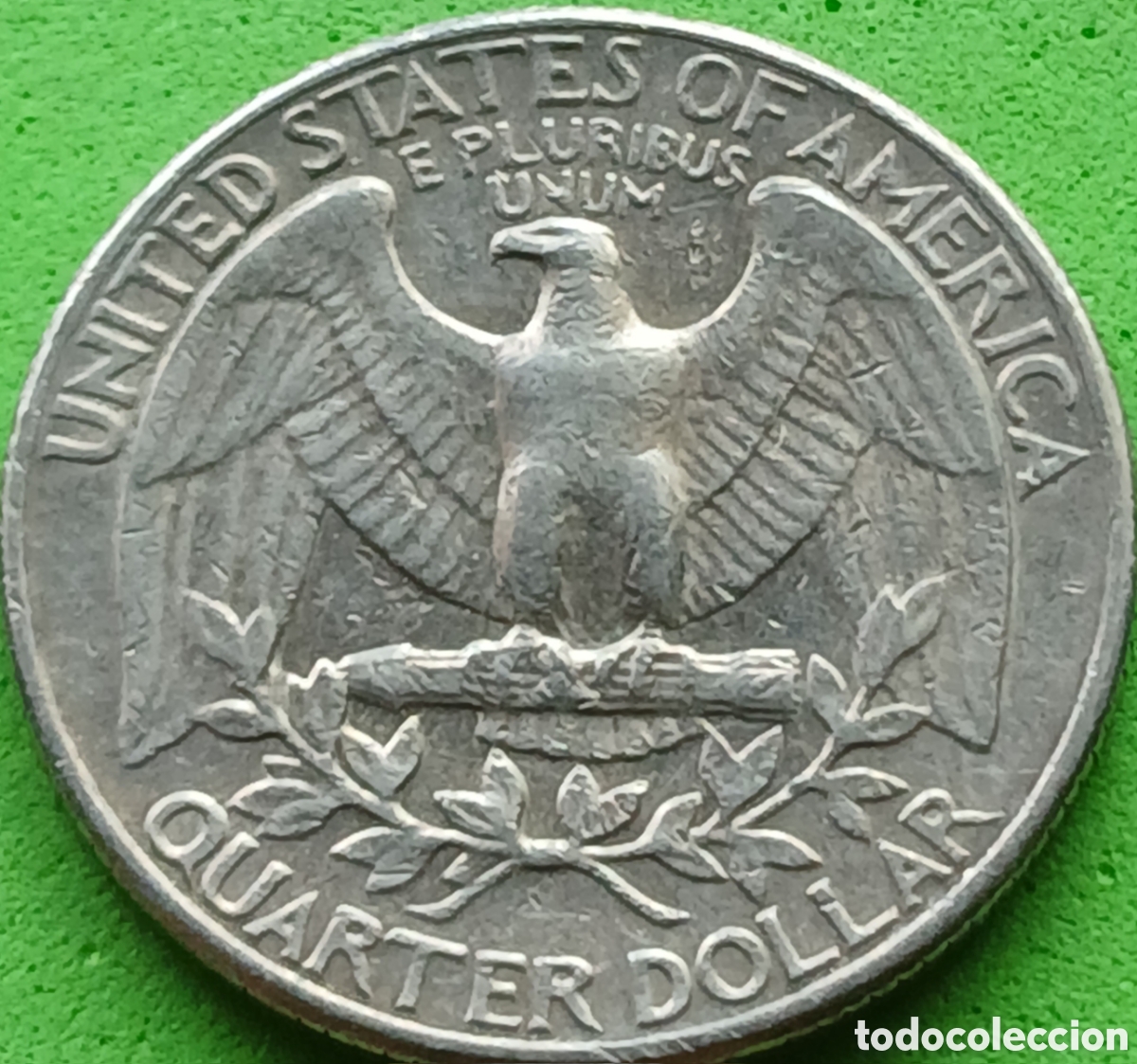 Monedas antiguas de Am&eacute;rica: USA quarter dollar 1983 D km#164a