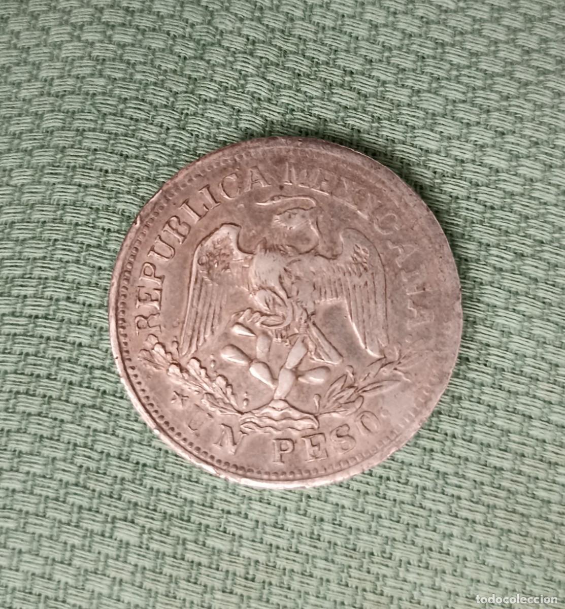 Monedas antiguas de Am&eacute;rica: Peso mexicano de 1914 - Foto 6