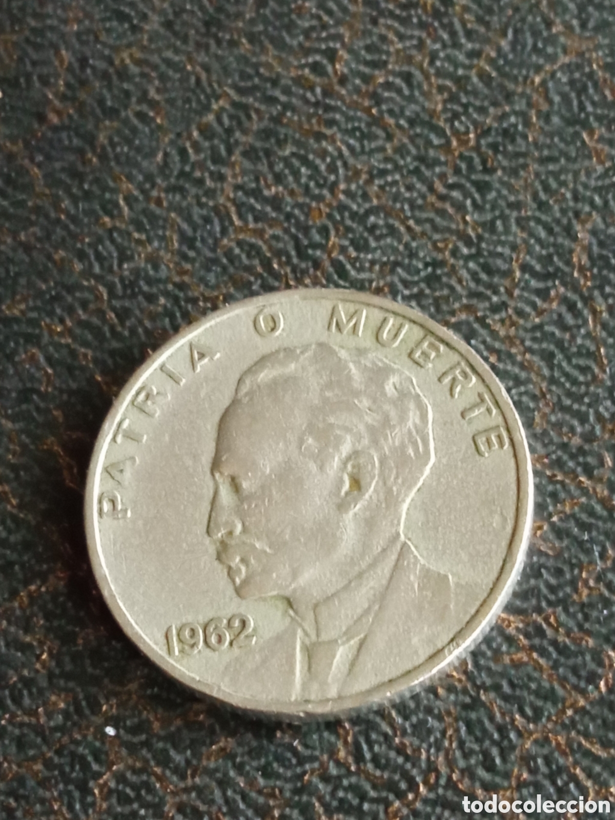 Monedas antiguas de Am&eacute;rica: Moneda de 20 centavos de Cuba de 1962