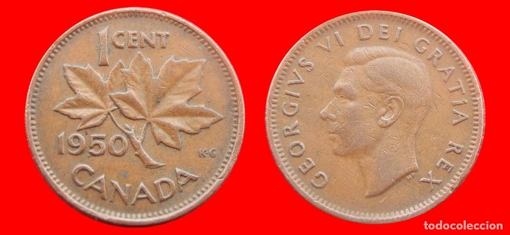 Monedas antiguas de Am&eacute;rica: 1 CENTAVO 1950 CANADA-151642