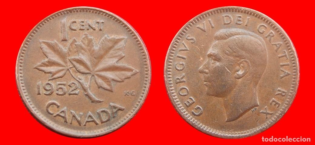 Monedas antiguas de Am&eacute;rica: 1 CENTAVO 1952 CANADA-151644