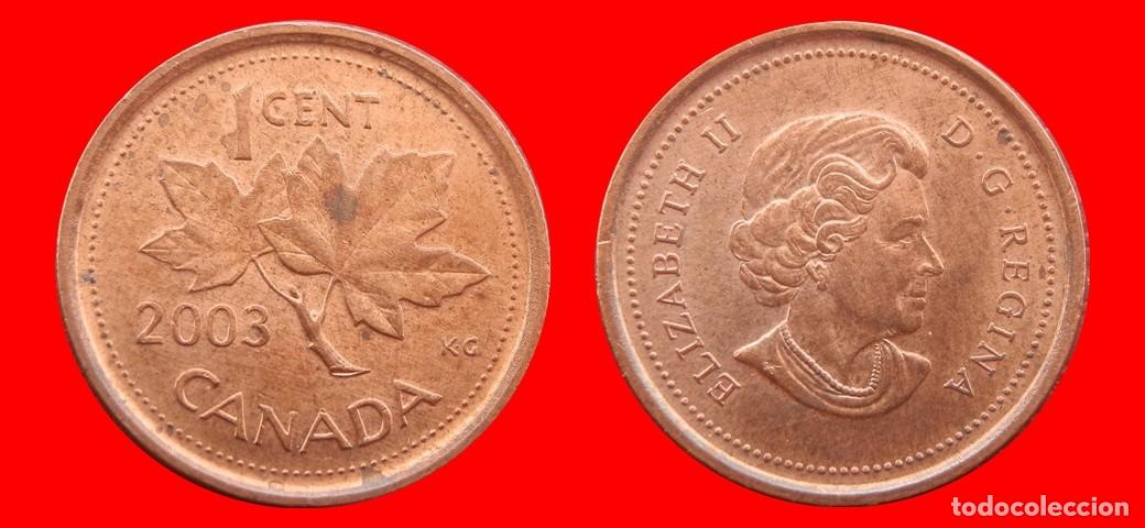 Monedas antiguas de Am&eacute;rica: 1 CENTAVO 2003 NUEVO MODELO CANADA-151654