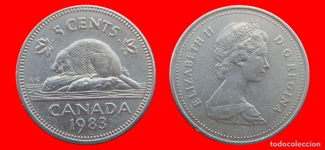 Monedas antiguas de Am&eacute;rica: 5 CENTAVOS 1983 CANADA-151661